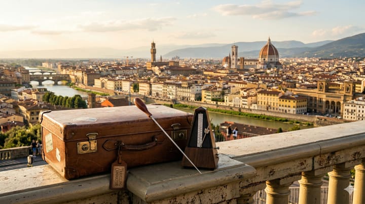 Maestro on the Move in Florence: Packing for a Musical Journey
